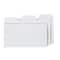 Find It Trading 3" x 5" White Tabbed Index Cards, 48ct.